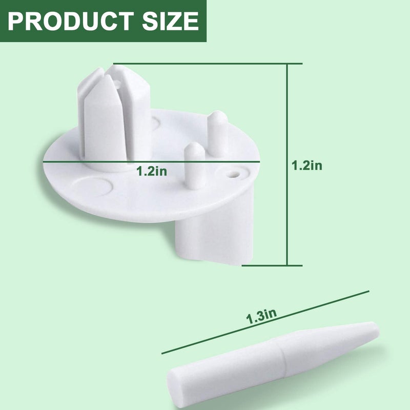 Sikawai 3 Pieces 241993101 Crisper Shelf Cover Support Fit for Frigi-daire Refrigerator Shelf Support Replace 1513081 240350802 AH2358879 AP4393090 EA2358879 PS2358879 - Image 3